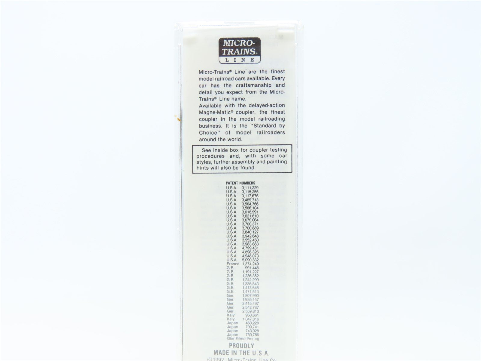 N Scale Micro-Trains MTL 49360 MKE Missouri Kansas & Eastern 40' Reefer #3100