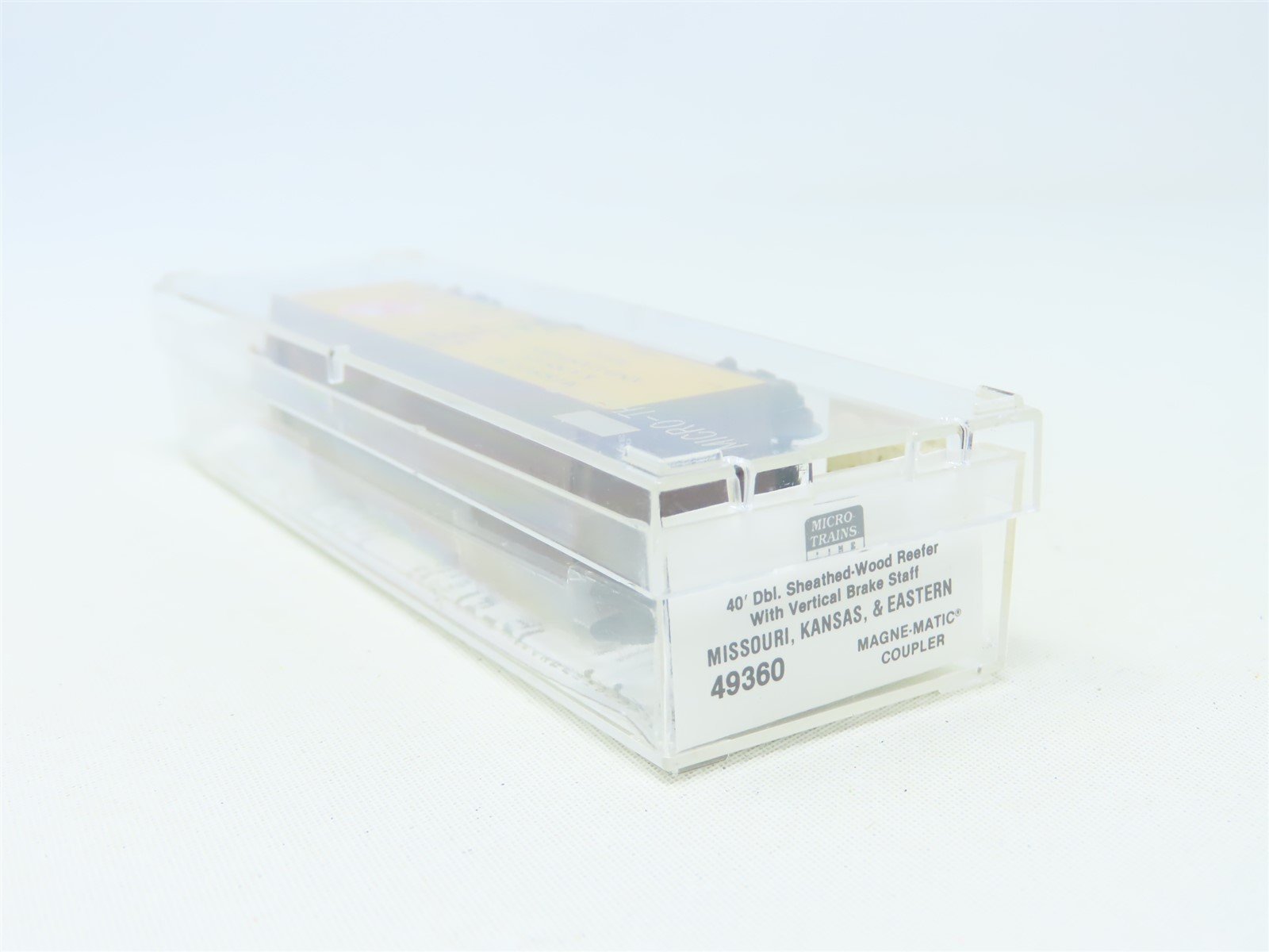 N Scale Micro-Trains MTL 49360 MKE Missouri Kansas & Eastern 40' Reefer #3100