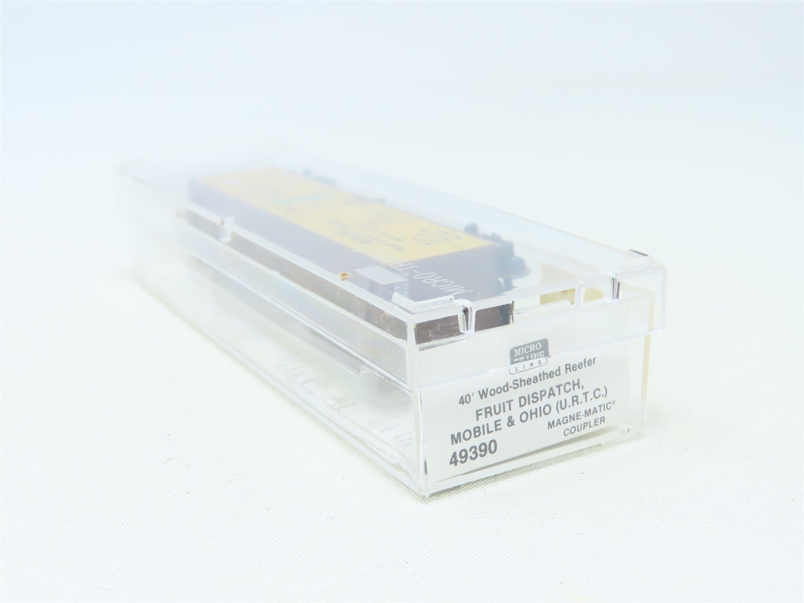 N Scale Micro-Trains MTL 49390 URTC Mobile & Ohio Fruit Dispatch Reefer #24013