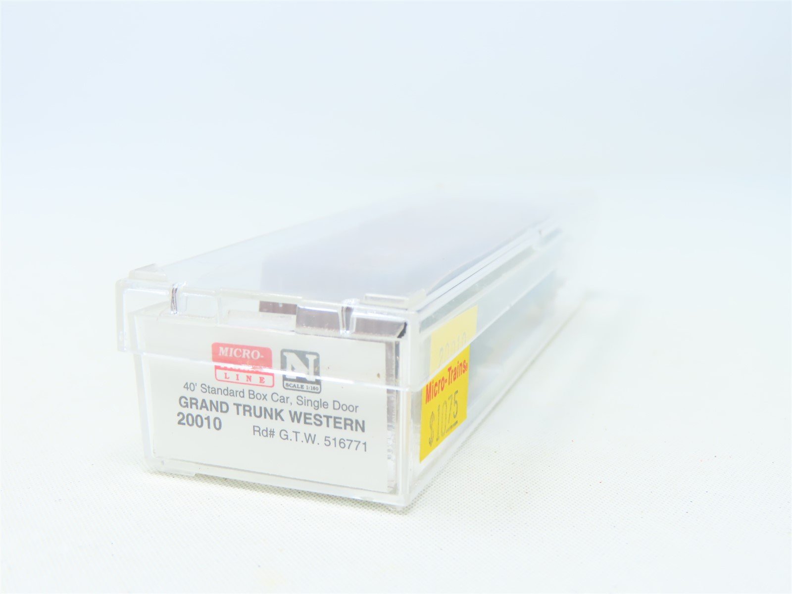 N Scale Micro-Trains MTL 20010 GTW Grand Trunk Western 40' Box Car #516771