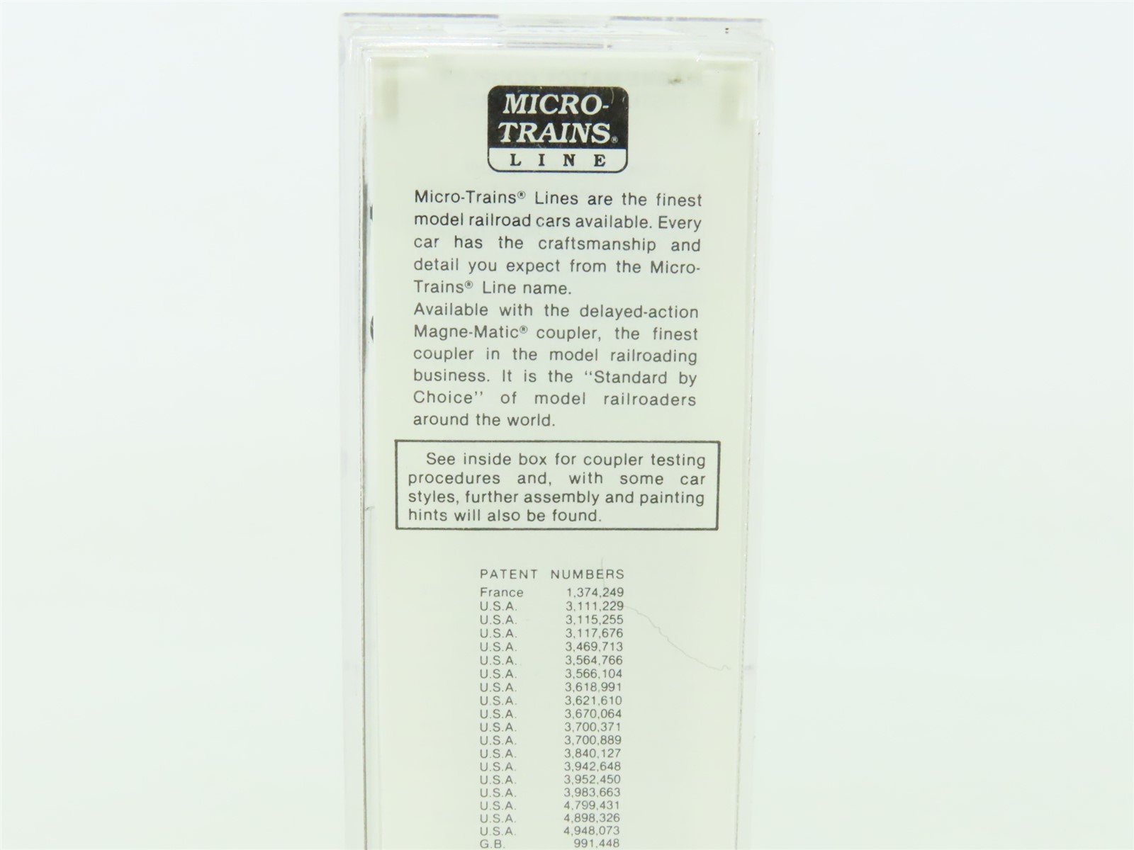 N Scale Micro-Trains MTL #37010 CR Conrail 50' Double Door Box Car #175447
