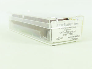 N Scale Micro-Trains MTL #32300 CGW Chicago Great Western 50' Box Car #307