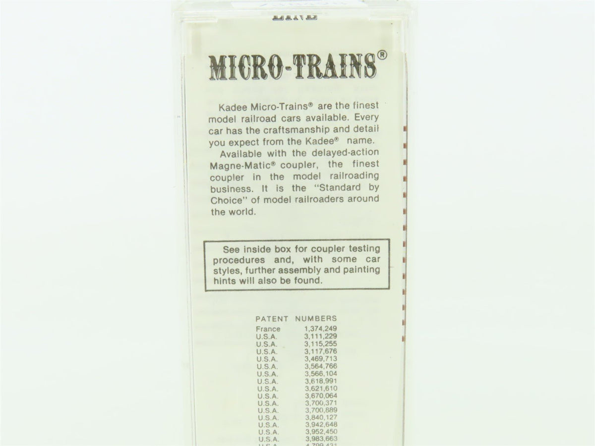 N Scale Kadee Micro-Trains MTL #44020 NP Northern Pacific 50&#39; Flat Car #61002