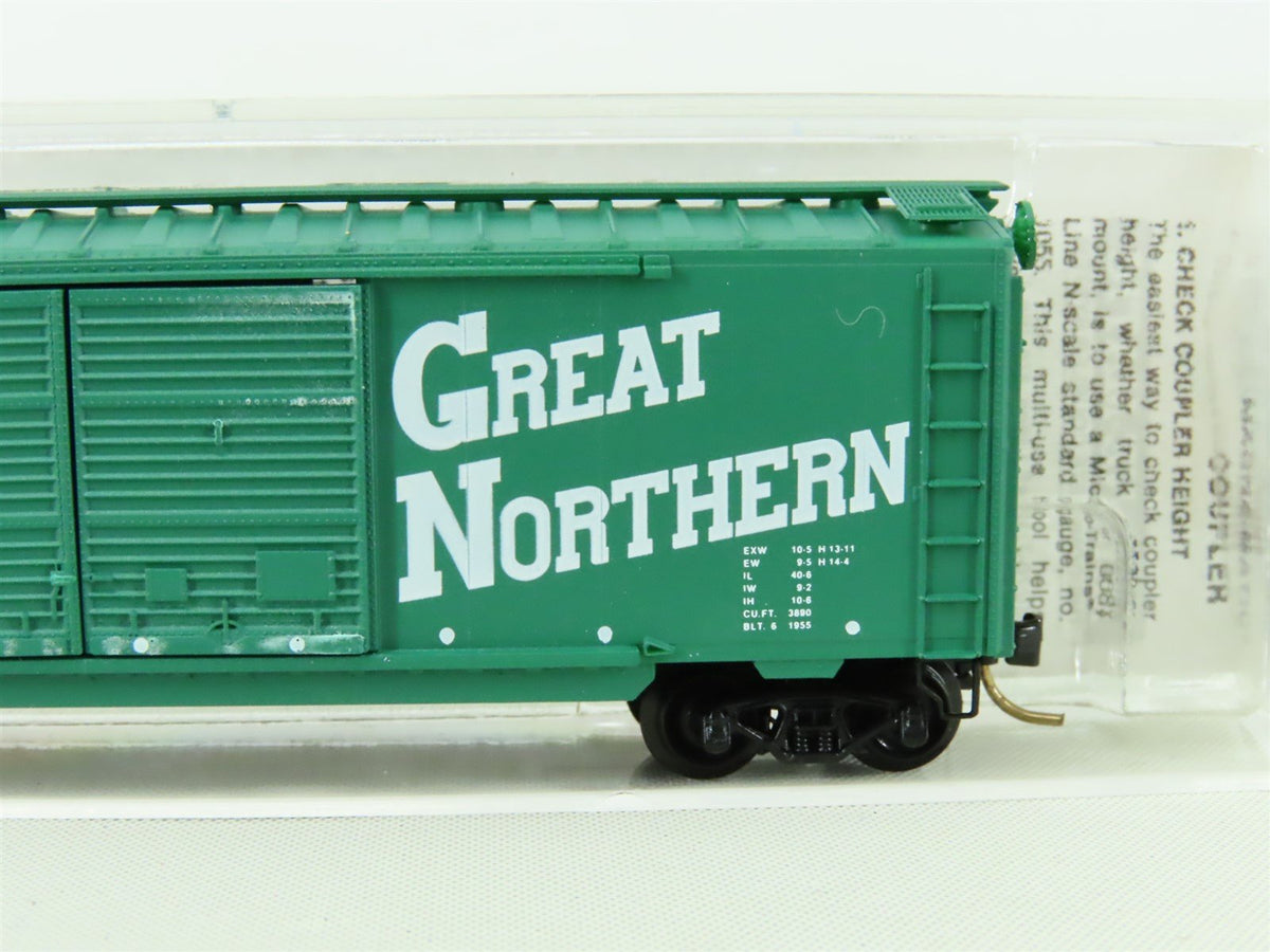 N Scale Micro-Trains MTL #23190 GN Great Northern &quot;Goat&quot; 40&#39; Box Car #3336