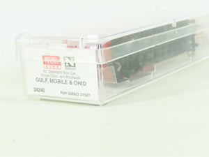 N Scale Micro-Trains MTL #24240 GM&O Gulf Mobile & Ohio 40' Box Car #21587