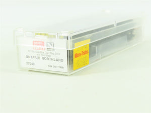 N Scale Micro-Trains MTL #27040 ONT Ontario Northland 50' Rib Side Box Car #7409