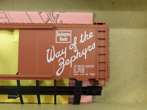 HO Scale Athearn Kit #5002 CB&Q Burlington Route 40' Box Car #35789