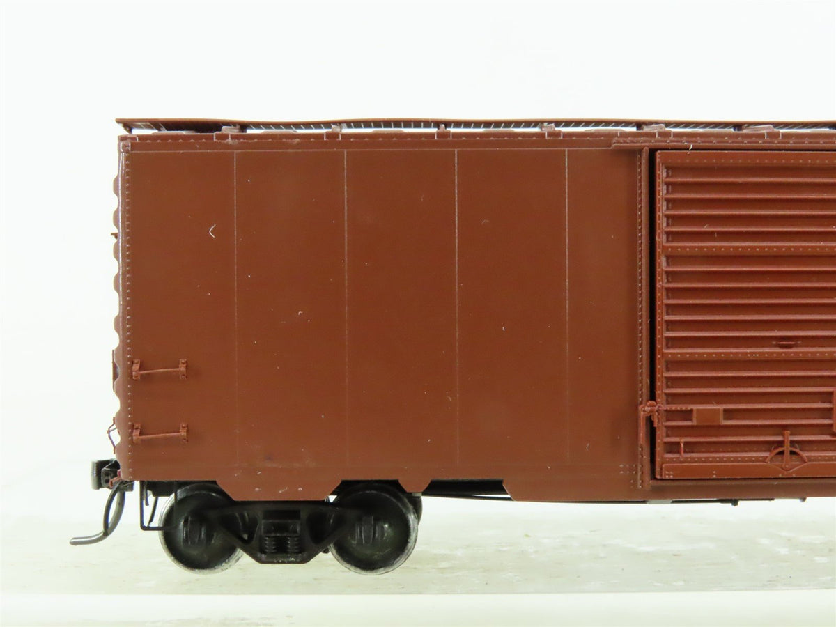 HO Scale Kadee #5200 Undecorated Red 40&#39; PS-1 Box Car - Custom Weathered