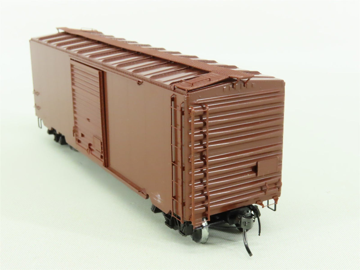 HO Scale Kadee #5200 Undecorated Red 40&#39; PS-1 Box Car - Custom Weathered