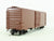 HO Scale Kadee #5200 Undecorated Red 40' PS-1 Box Car - Custom Weathered