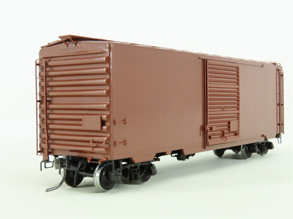 HO Scale Kadee #5200 Undecorated Red 40&#39; Box Car - Custom Weathered