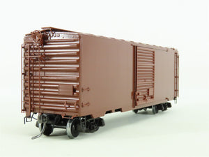 HO Scale Kadee #5200 Undecorated Red 40' Box Car - Custom Weathered