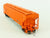 HO Scale Tangent #11241-16 ICG Illinois Central Gulf 3-Bay Covered Hopper 767103