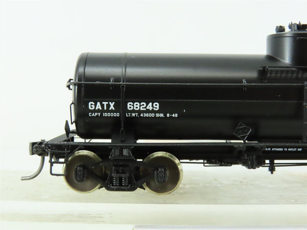 HO Tangent #22010-04 GATX Black Lease 8K Gal. Tank Car #68249 - Custom ...