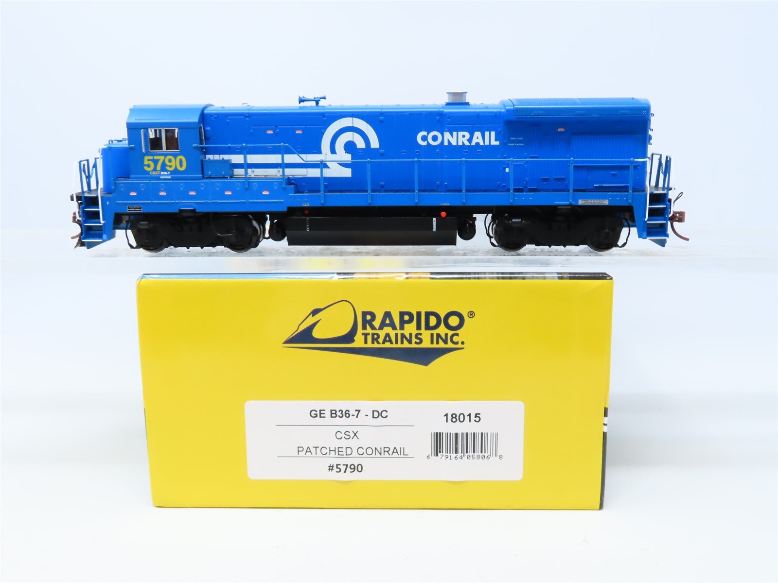 ブレイクビルドー（Break Build-do） HO Scale Rapido 18015 CSX Patched Conrail GE B36-7 Diesel