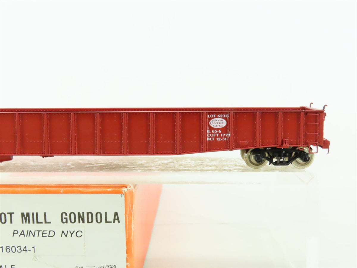 HO Precision Scale Iron Horse 16034-1 BRASS New York Central 65&#39; Gondola #305237