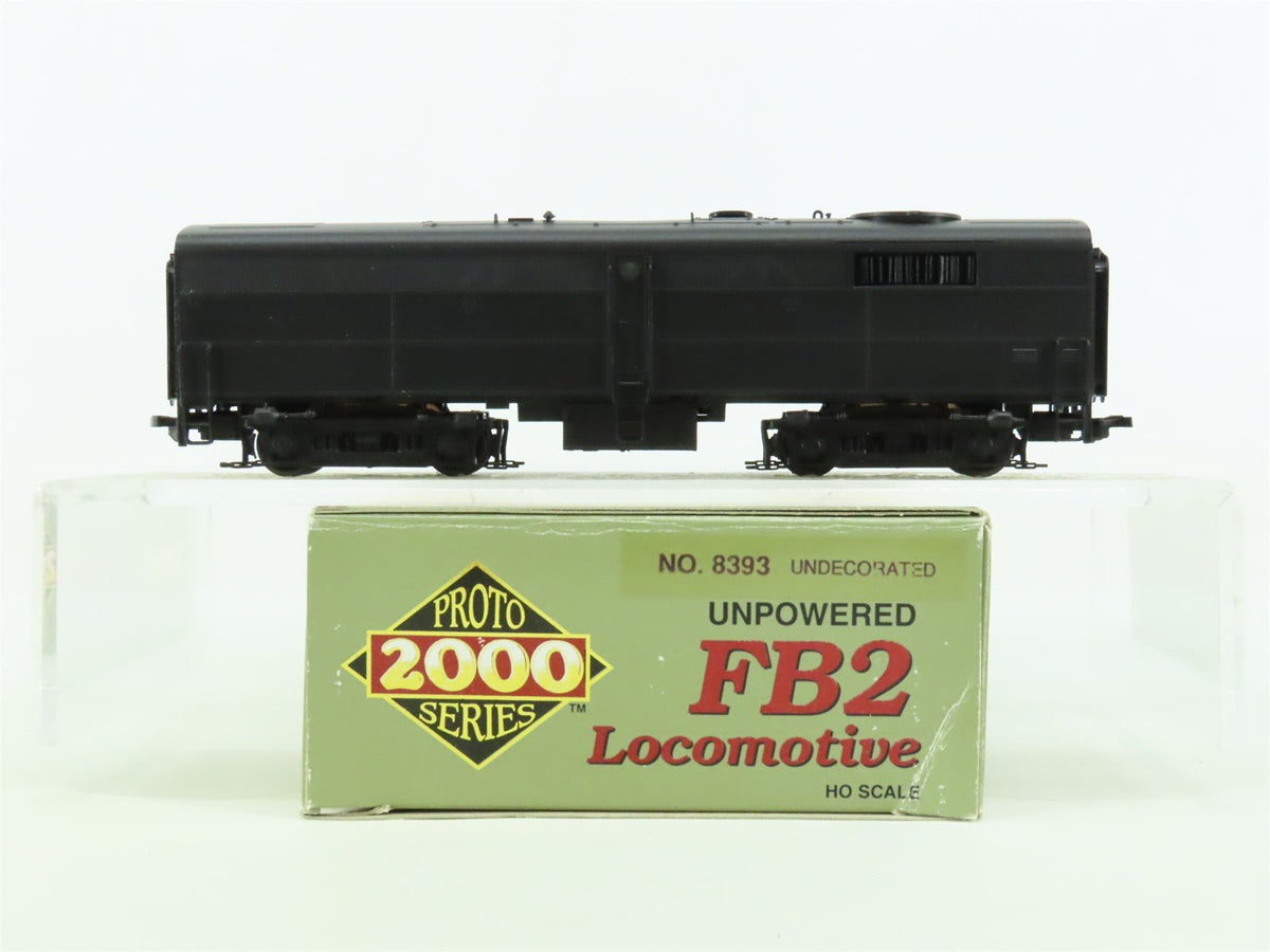 HO Scale Proto 2000 8393 Undecorated ALCO FB2 Diesel Locomotive - Bad Gears