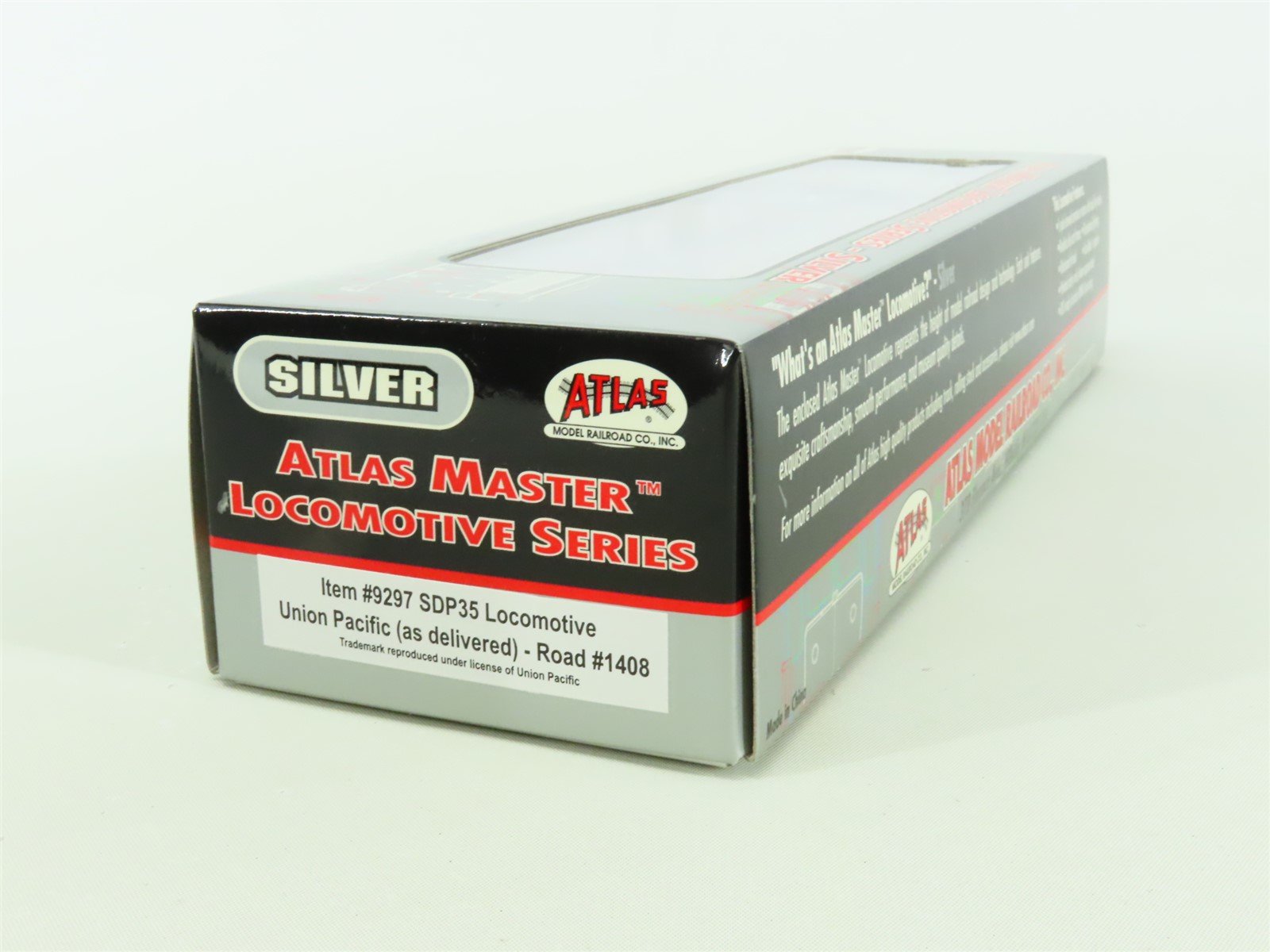 HO Atlas Master Silver 9297 UP Union Pacific EMD SDP35 Diesel #1408 - DCC Ready