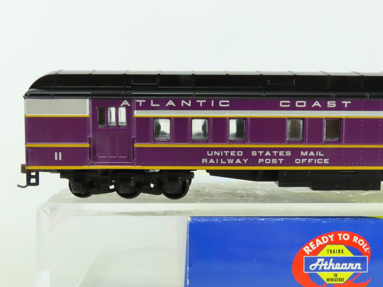 HO Scale Athearn 7801 ACL Atlantic Coast Line RPO Passenger Car #11