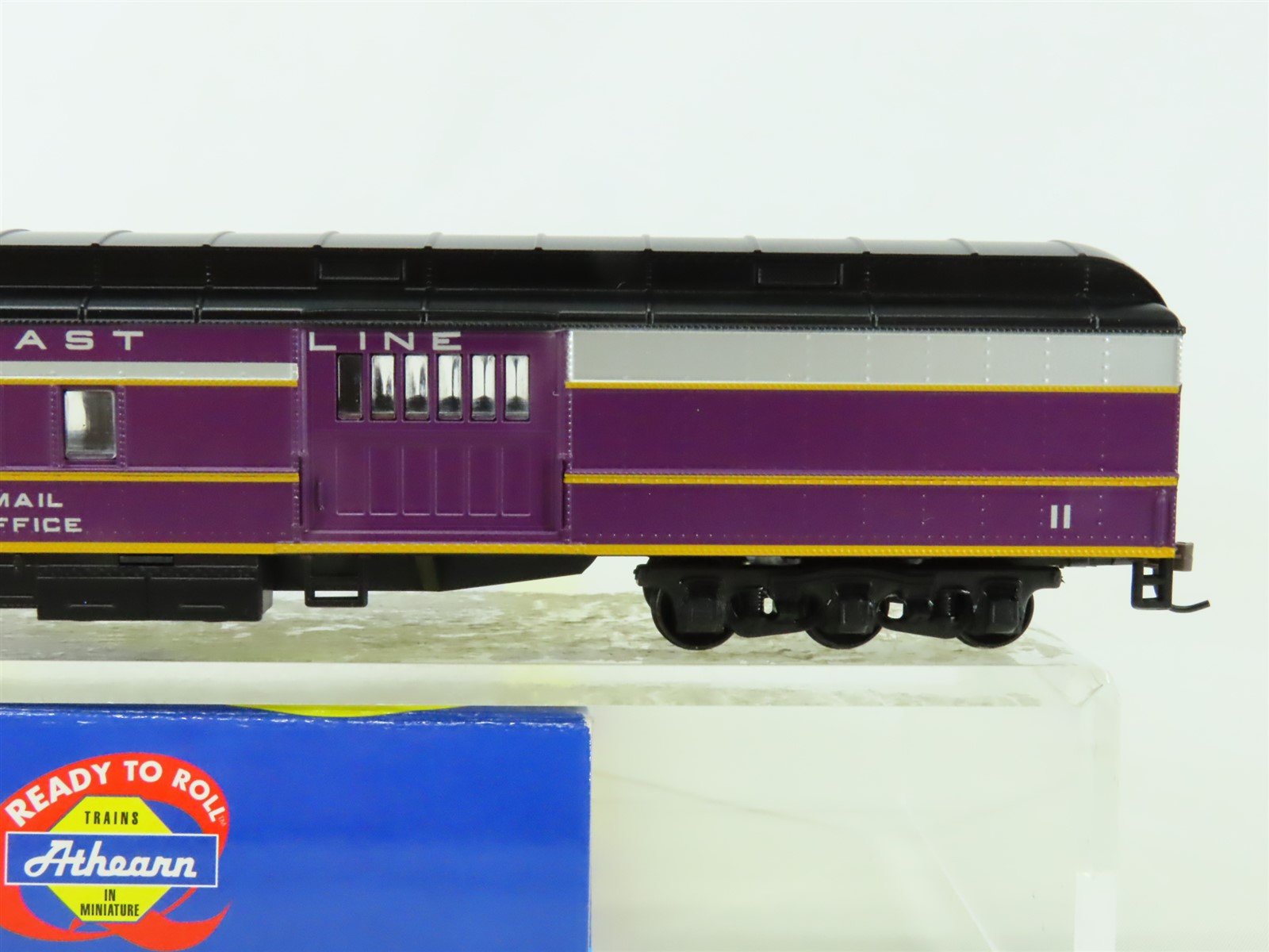 HO Scale Athearn 7801 ACL Atlantic Coast Line RPO Passenger Car #11