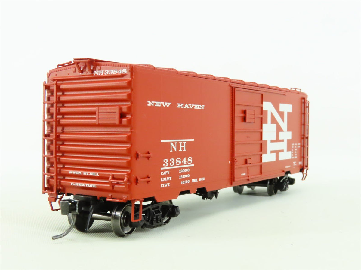 HO Scale InterMountain #45488-02 NH New Haven 40&#39; Single Door Box Car #33848