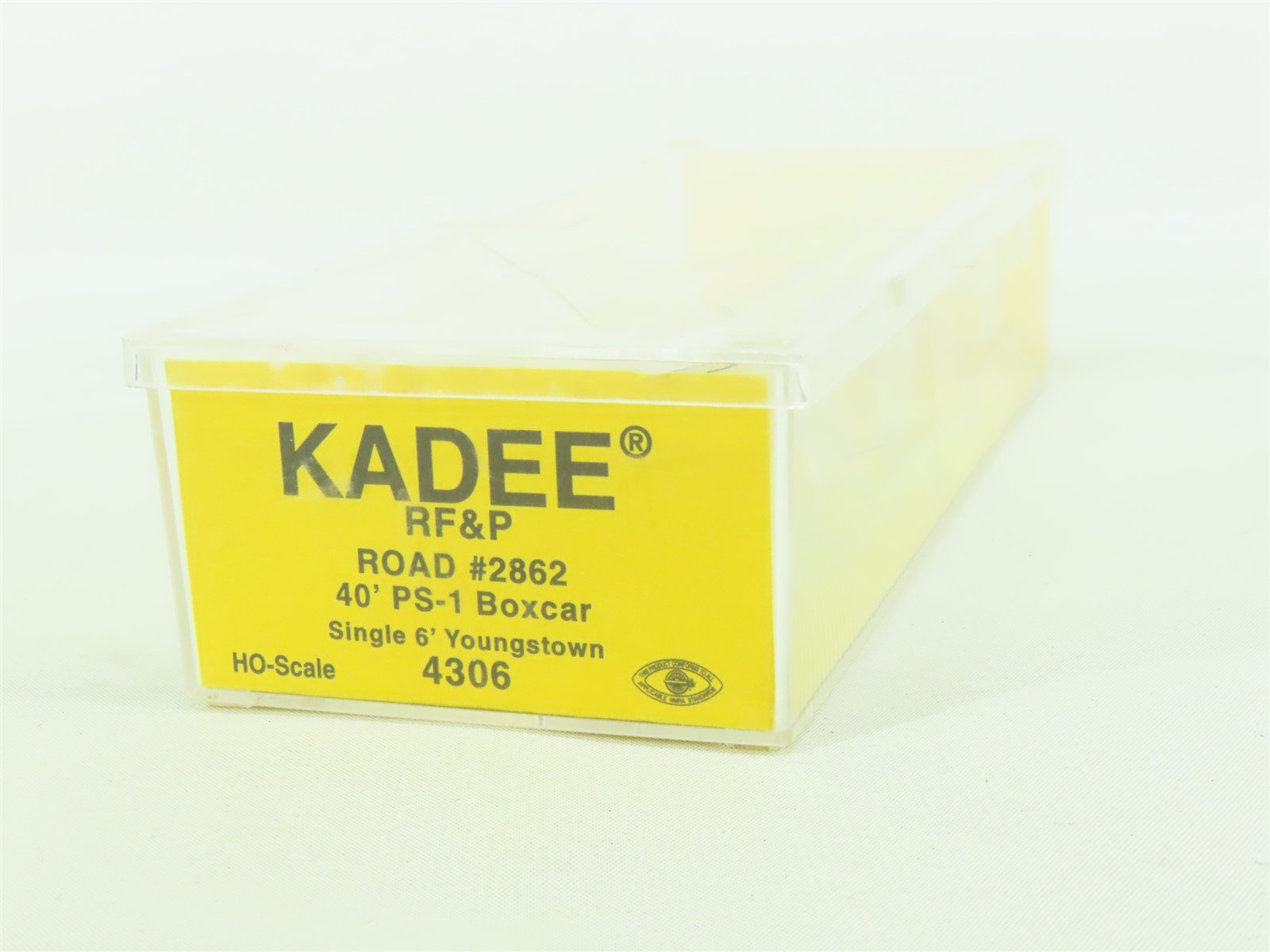 HO Scale Kadee #4306 RF&P Richmond Fredericksburg & Potomac 40' Box Car #2862