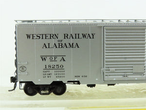 HO Scale Kadee #5230 WofA Western Railway of Alabama 40' Box Car #18250