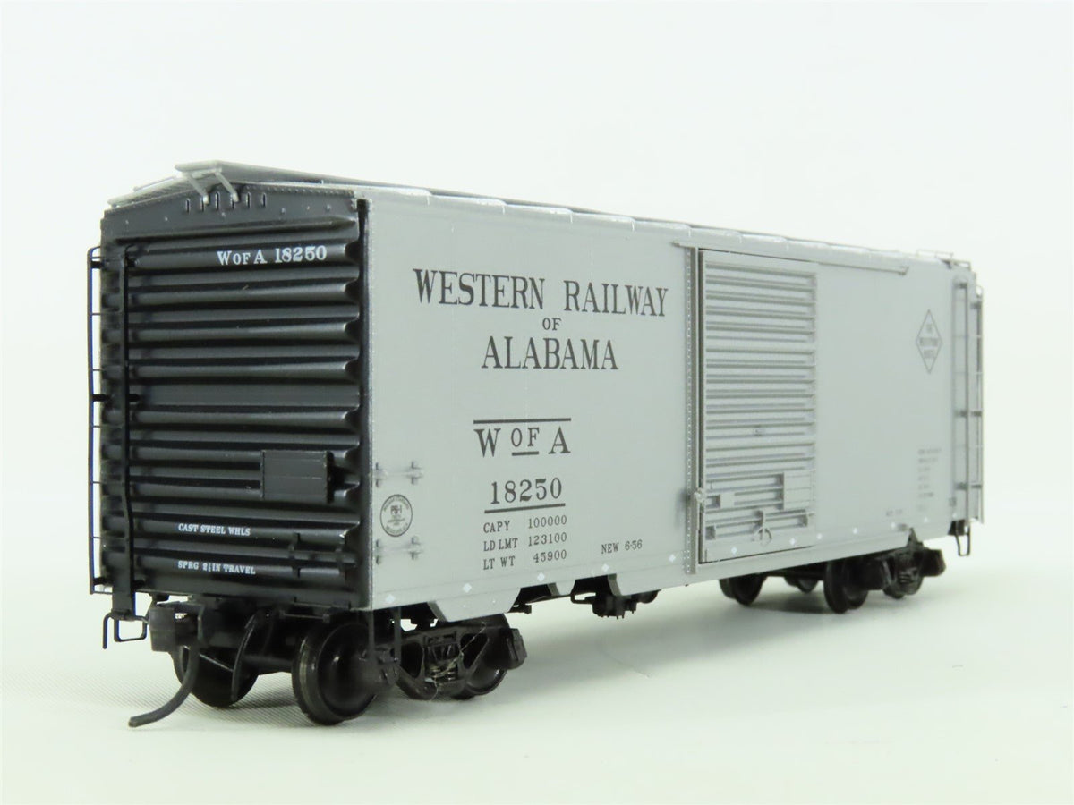 HO Scale Kadee #5230 WofA Western Railway of Alabama 40&#39; Box Car #18250