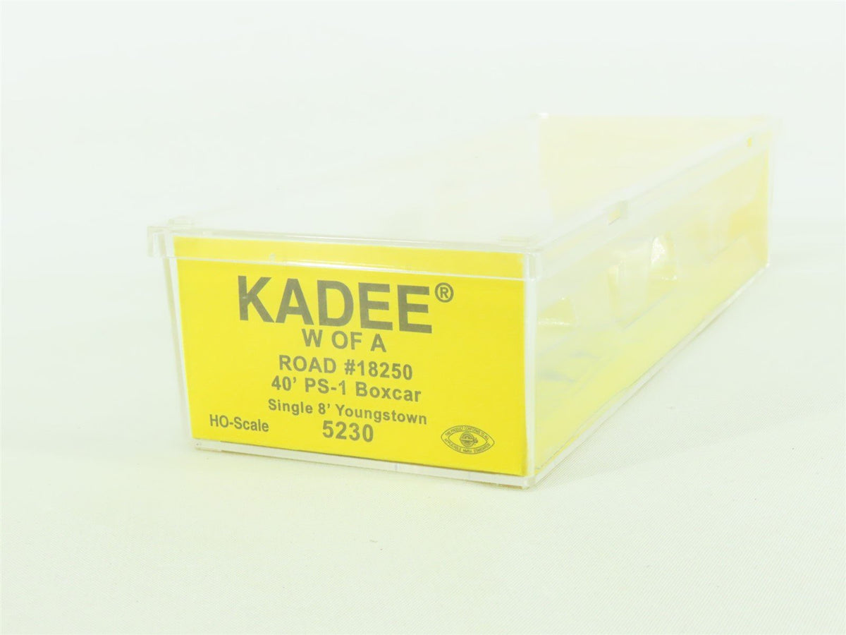 HO Scale Kadee #5230 WofA Western Railway of Alabama 40&#39; Box Car #18250