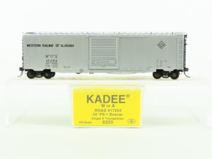 HO Scale Kadee #6203 WofA Western Railway of Alabama 50' Box Car #17254