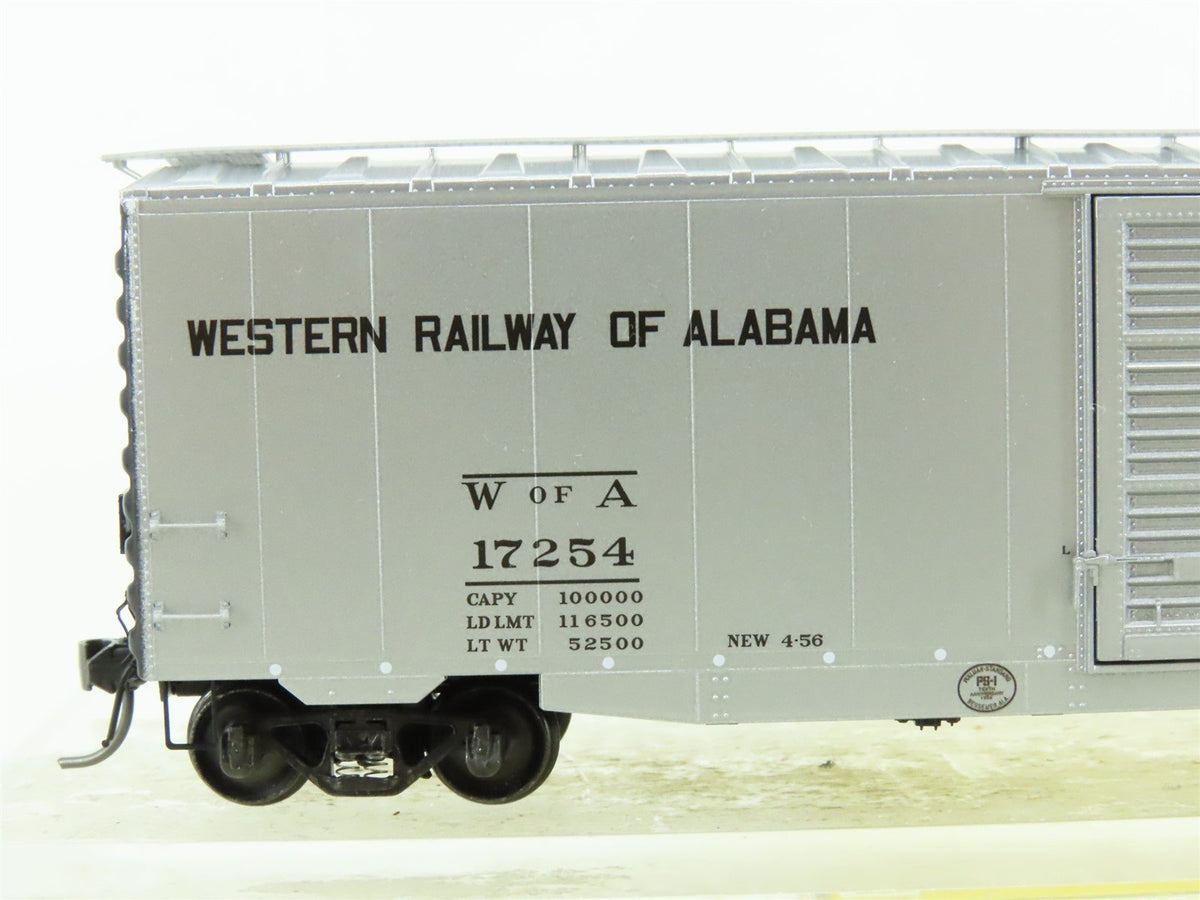 HO Scale Kadee #6203 WofA Western Railway of Alabama 50&#39; Box Car #17254