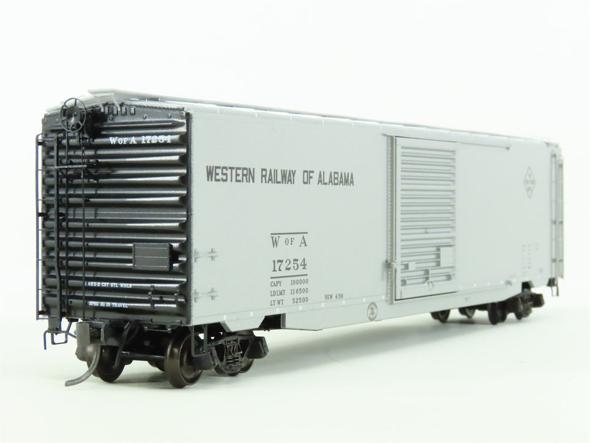 HO Scale Kadee #6203 WofA Western Railway of Alabama 50&#39; Box Car #17254