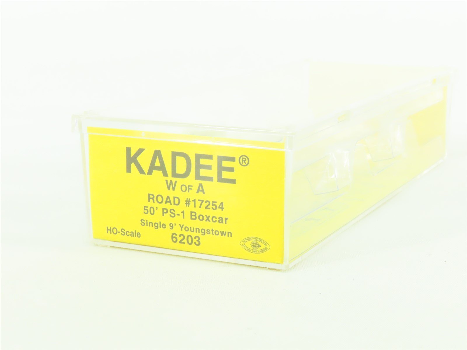 HO Scale Kadee #6203 WofA Western Railway of Alabama 50' Box Car #17254