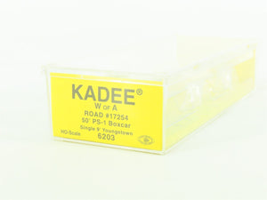 HO Scale Kadee #6203 WofA Western Railway of Alabama 50' Box Car #17254