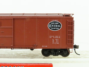 HO Scale Red Caboose #RR-37050-4 NYC New York Central Single Door Box Car 128021