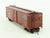 HO Scale Red Caboose #RR-37050-5 NYC New York Central Single Door Box Car 128036