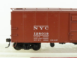 HO Scale Red Caboose #RR-37050-3 NYC New York Central Single Door Box Car 128019