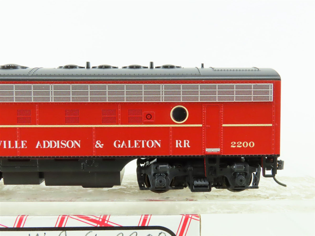 HO Stewart 5819 WAG Wellsville Addison &amp; Galeton EMD F7A Ph. 2 Diesel #2200