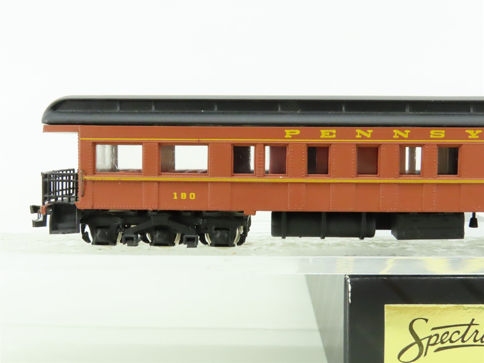 HO Scale Bachmann Spectrum 89006 PRR Pennsylvania Observation Passenger Car #180