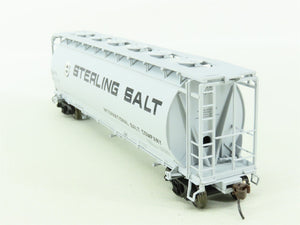 HO Atlas #1939-1 SHPX Sterling Salt 3-Bay Cylindrical Covered Hopper #61078