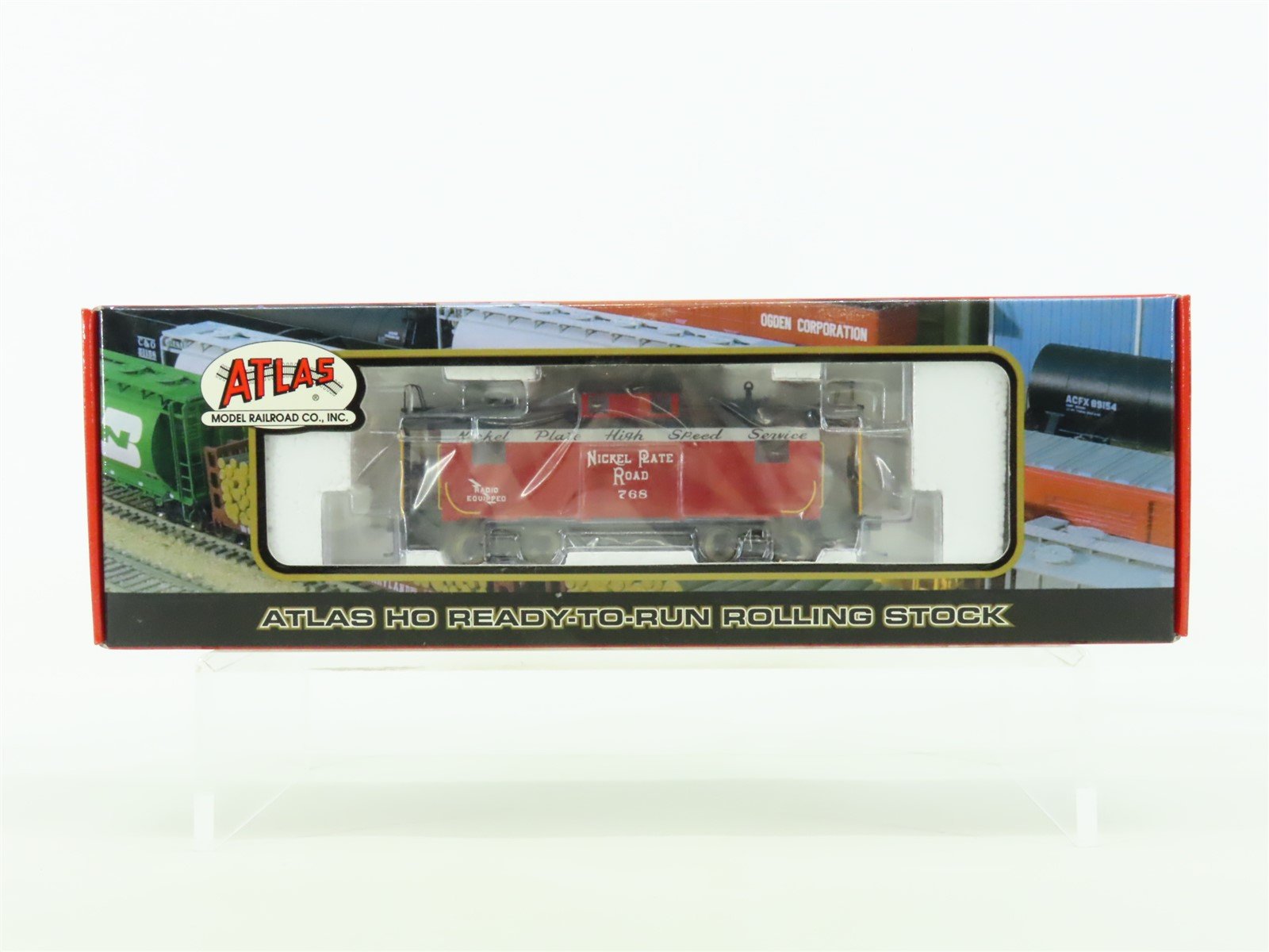 HO Atlas #6304-1 NKP Nickel Plate High Speed Service NE-6 Caboose #768 - SEALED