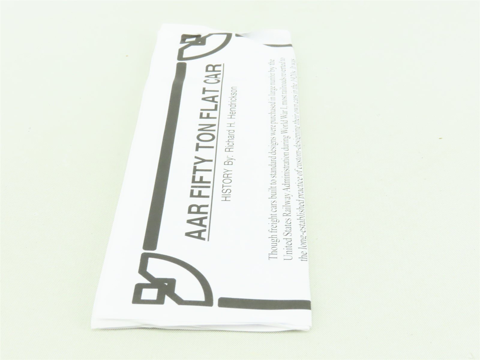 HO Scale Life-Like Proto 2000 #30623 CRR Clinchfield 50 Ton Flat Car #10101