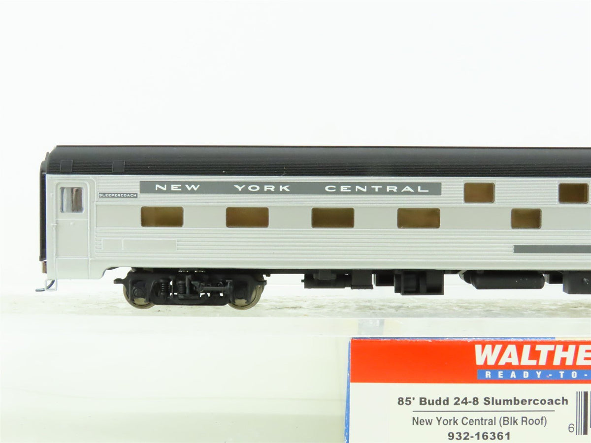 HO Walthers #932-16361 NYC New York Central 85&#39; Budd 24-8 Slumbercoach Passenger