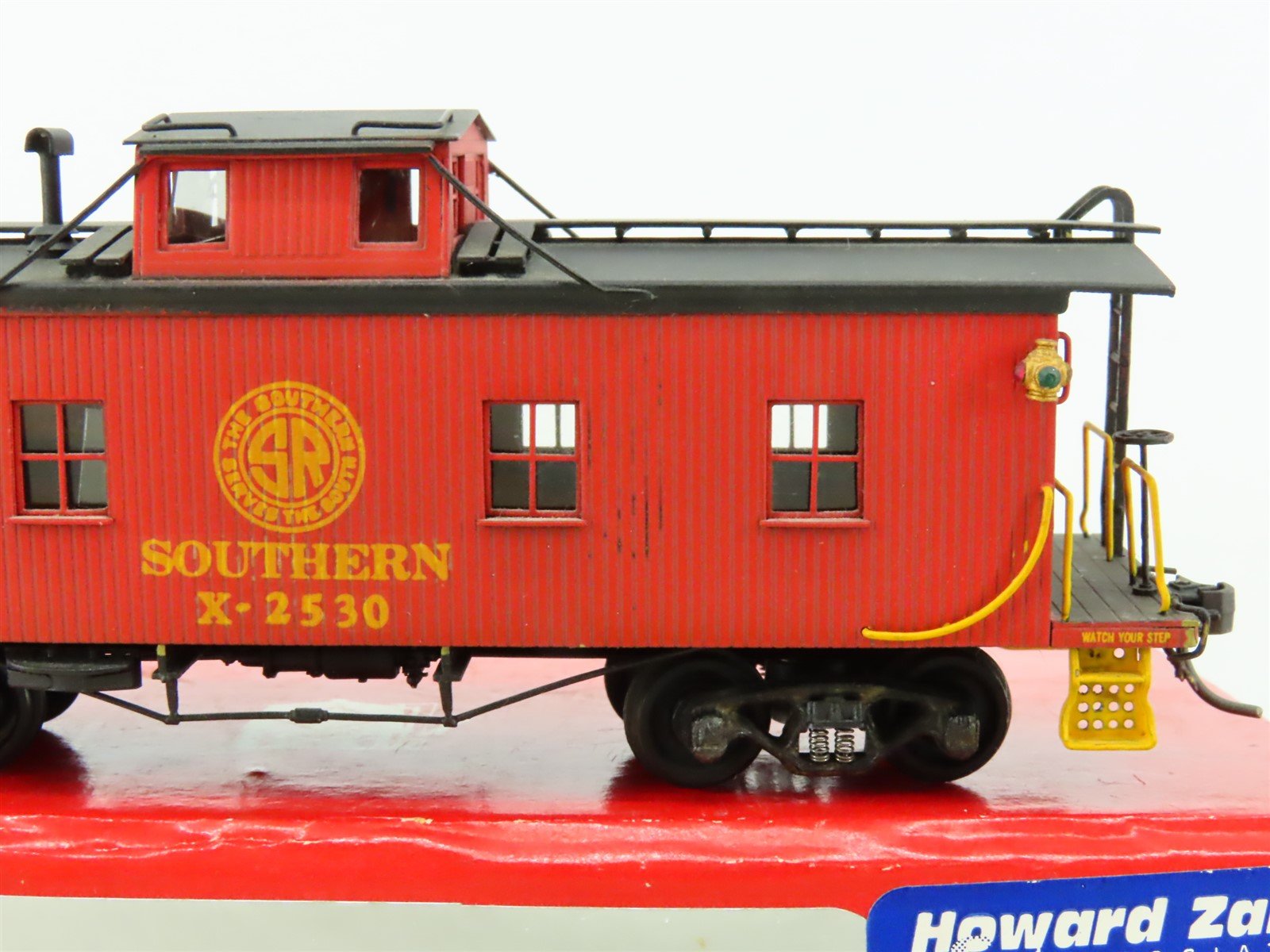 HO Scale Westside WMC BRASS SOU Southern Center Cupola Caboose #X-2530 - Custom