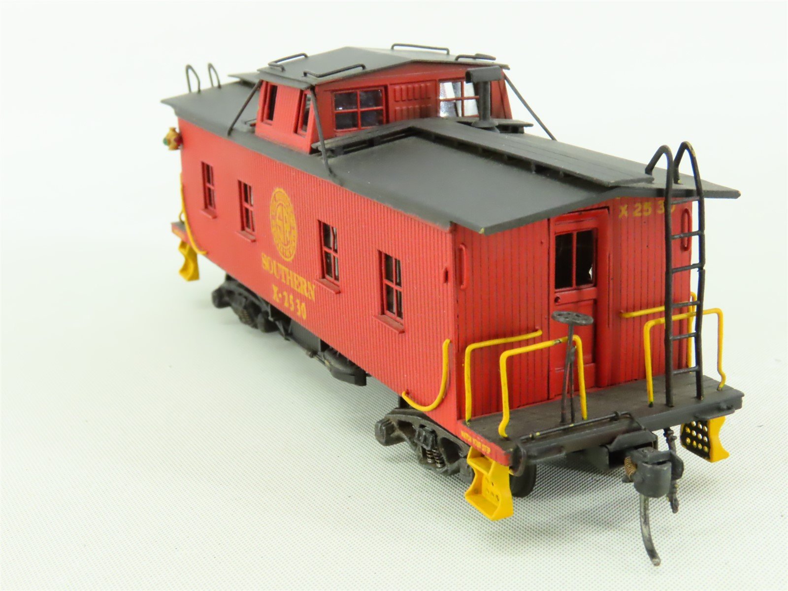HO Scale Westside WMC BRASS SOU Southern Center Cupola Caboose #X-2530 - Custom