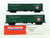 HO Scale Walthers #932-26241 REX REA Express 50' Reefer 2-Pack #7453 & 7528