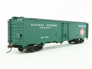 HO Scale Walthers #932-26241 REX REA Express 50' Reefer 2-Pack #7453 & 7528