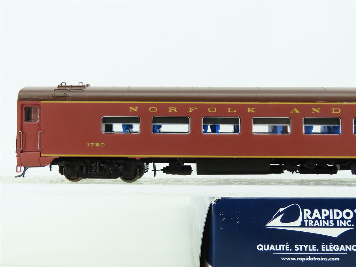 HO Rapido Continental Line #100225 N&amp;W Norfolk &amp; Western Coach Passenger #1720