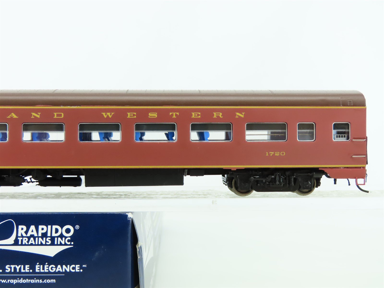 HO Rapido Continental Line #100225 N&W Norfolk & Western Coach Passeng -  Model Train Market