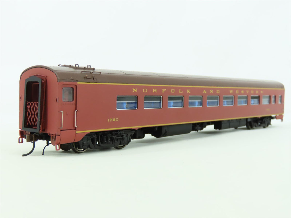 HO Rapido Continental Line #100225 N&amp;W Norfolk &amp; Western Coach Passenger #1720